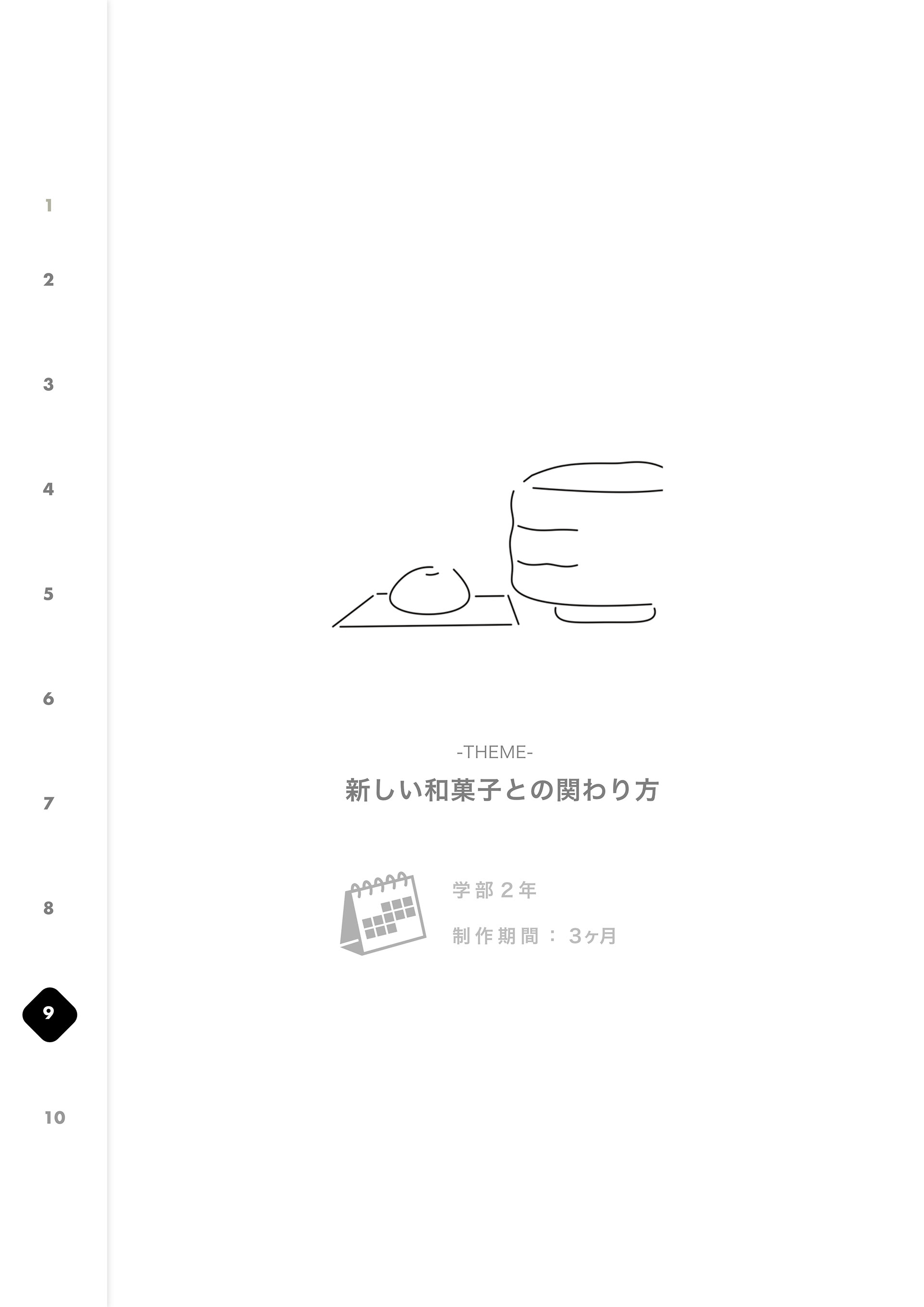和菓子体験デザイン Detail